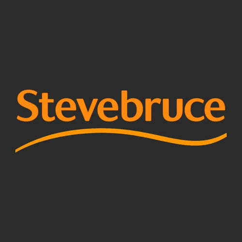 Steve Bruce Logo Men's T-Shirt – black close-up detail shot of the Steve Bruce Players Couture logo design