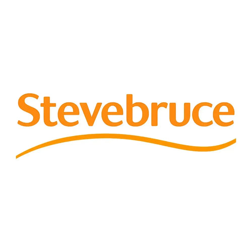 Steve Bruce Logo Men's T-Shirt – white close-up detail shot of the Steve Bruce Players Couture logo design