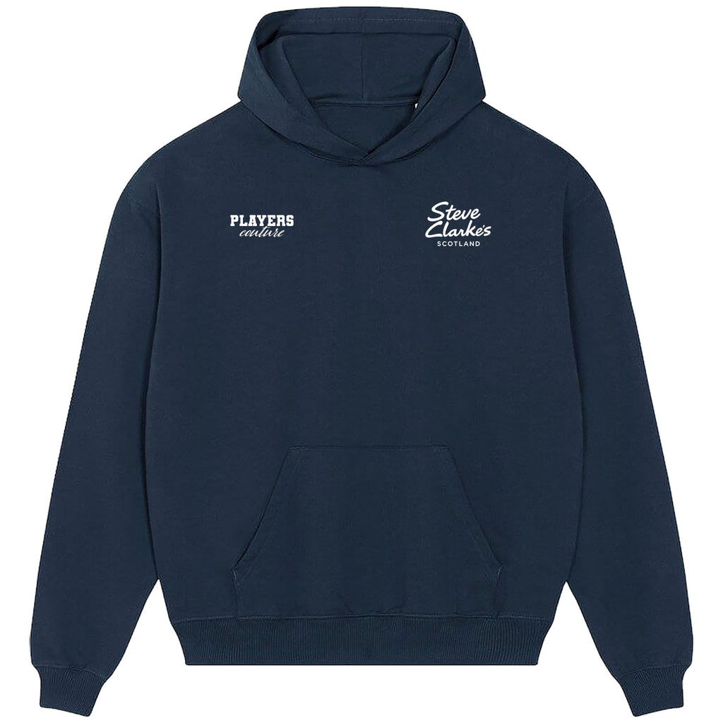 Steve Clarke Logo Players Couture Men's Casual Hoodie Navy