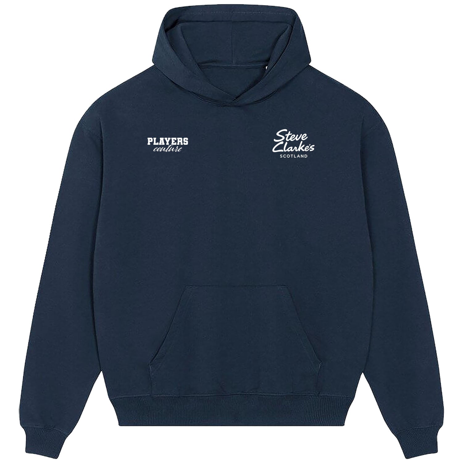 Steve Clarke Logo Players Couture Men's Casual Hoodie Navy