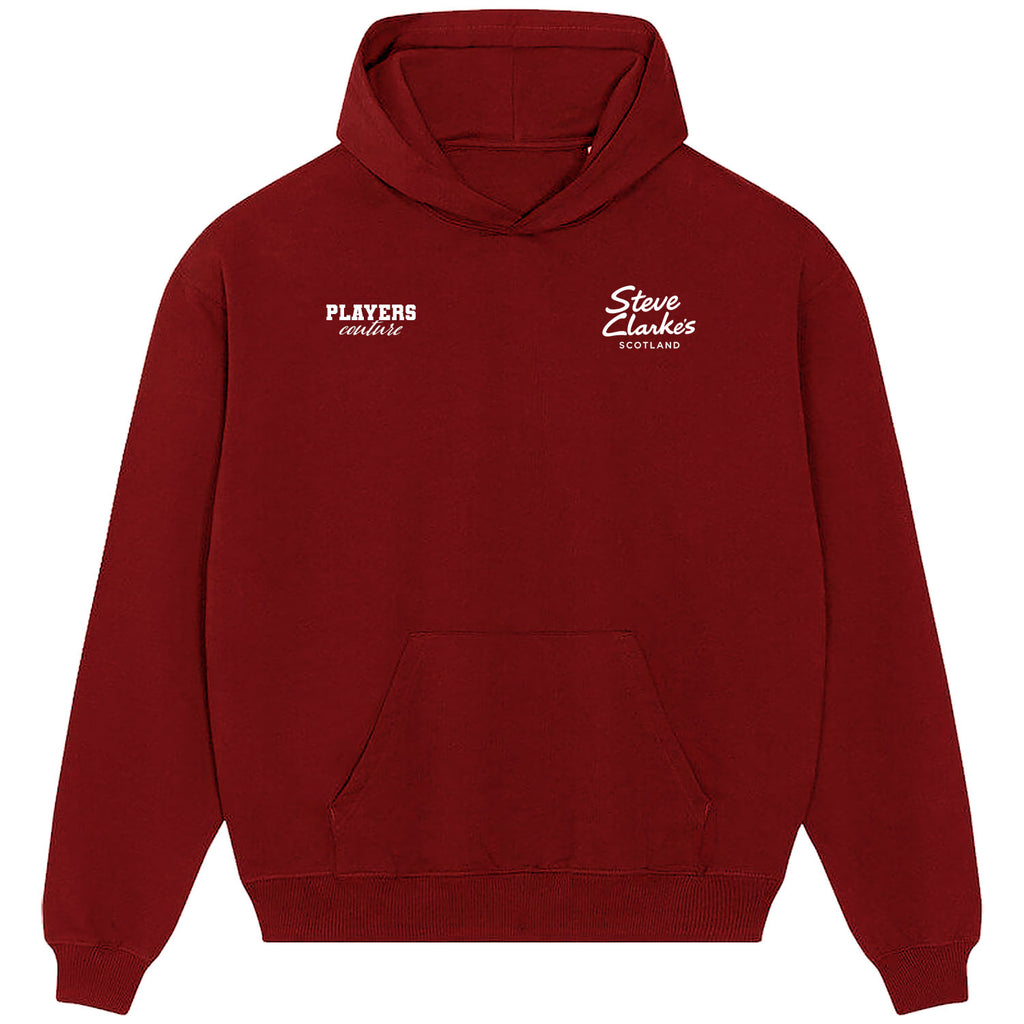 Steve Clarke Logo Players Couture Men's Casual Hoodie Red