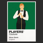 Steve Davis Snooker Icon Frame Men's Hoodie