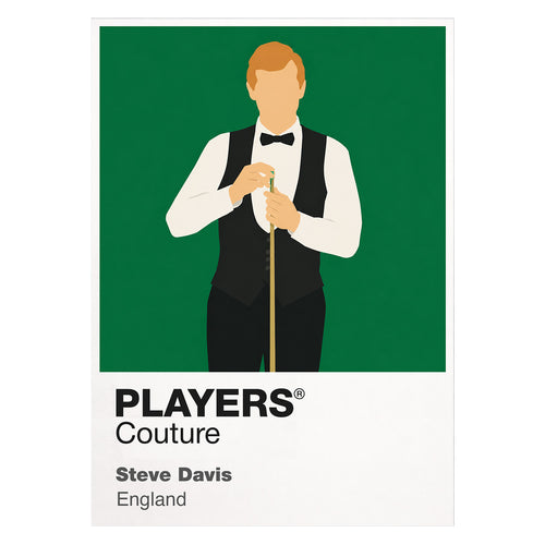 Steve Davis Snooker Icon Frame - Icon Design