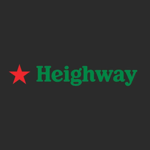 Steve Heighway Logo Men's T-Shirt – black close-up detail shot of the Steve Heighway Players Couture logo design