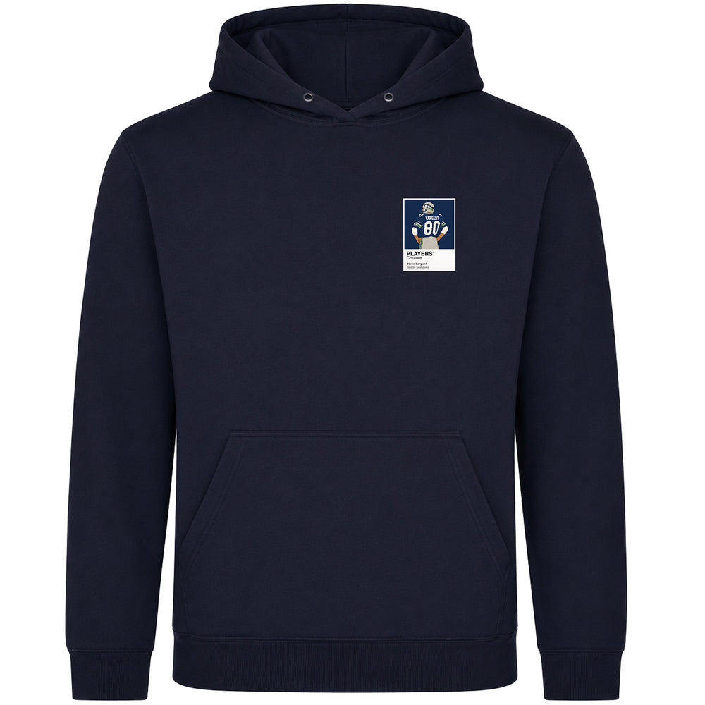 Steve Largent Seahawks American Football Icon Frame Men's Hoodie