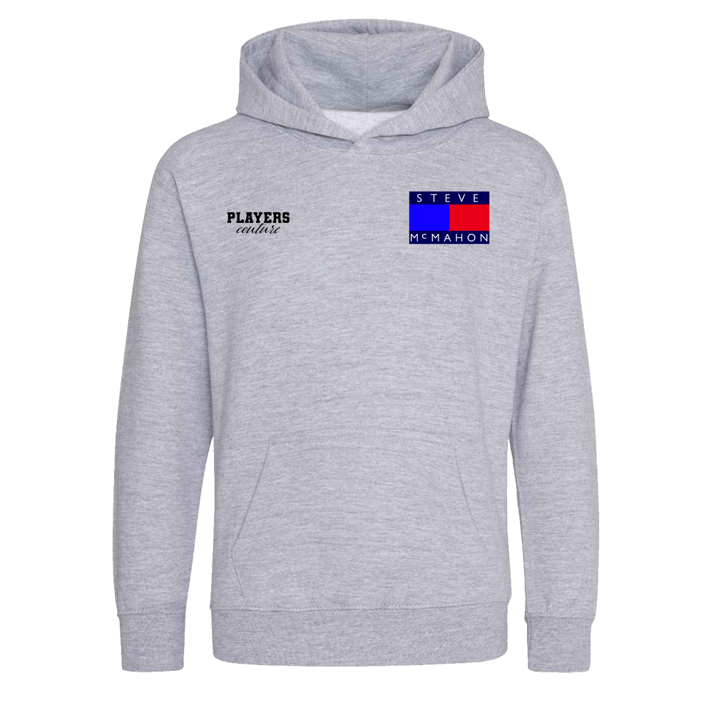 Steve McMahon Logo Players Couture Kids Hoodie Gray