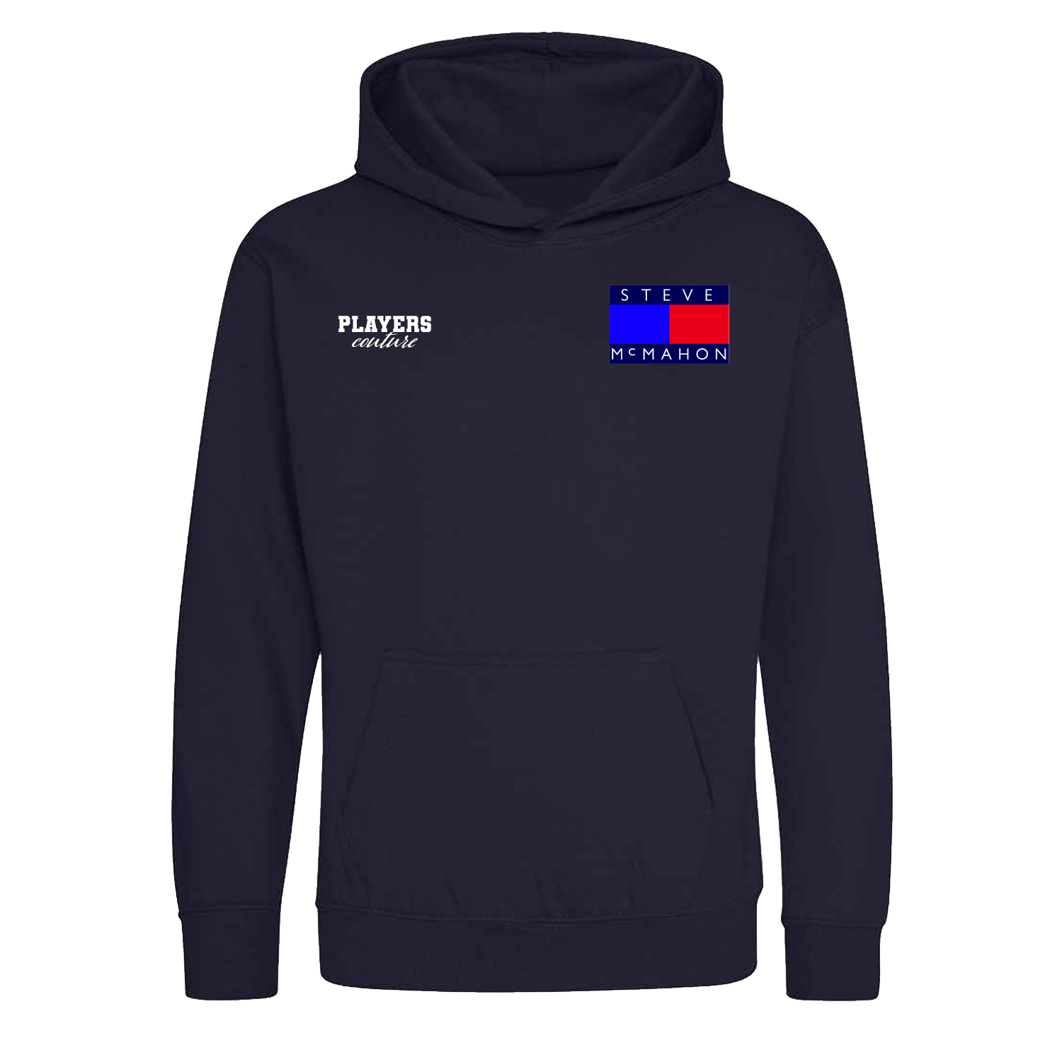 Steve McMahon Logo Players Couture Kids Hoodie Navy