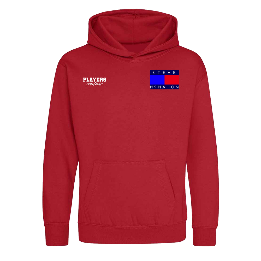 Steve McMahon Logo Players Couture Kids Hoodie Red