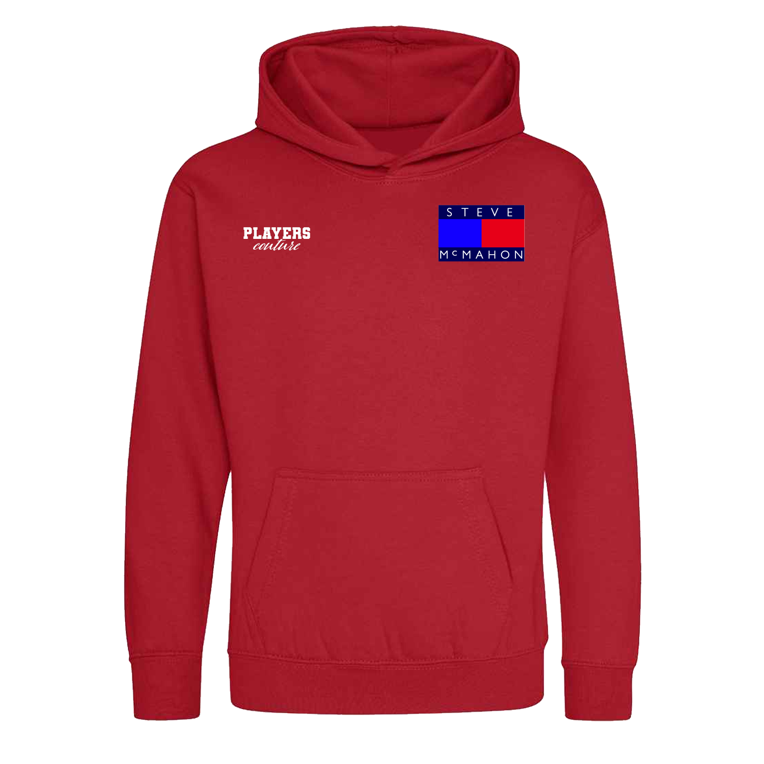 Steve McMahon Logo Players Couture Kids Hoodie Red