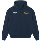 Steve Sidwell hoodie – navy men's hoodie featuring the Steve Sidwell Players Couture logo