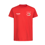 Steven Gerrard Ball Logo Players Couture Kids T-Shirt Red