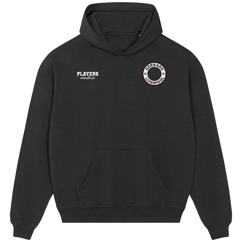 Steven Gerrard Circle Logo Players Couture Men's Casual Hoodie Black