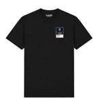 Steven Gerrard England Icons in Lights Frame Men's T-Shirt in Black