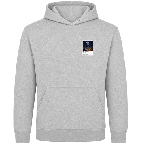 Steven Gerrard England Icons in Lights Frame Men's Hoodie in Gray