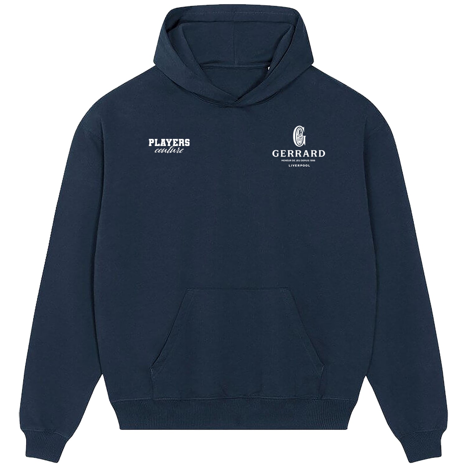 Steven Gerrard G Logo Players Couture Men's Casual Hoodie Navy