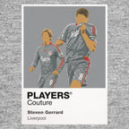 Steven Gerrard Grey Liverpool Men's T-Shirt - Grey