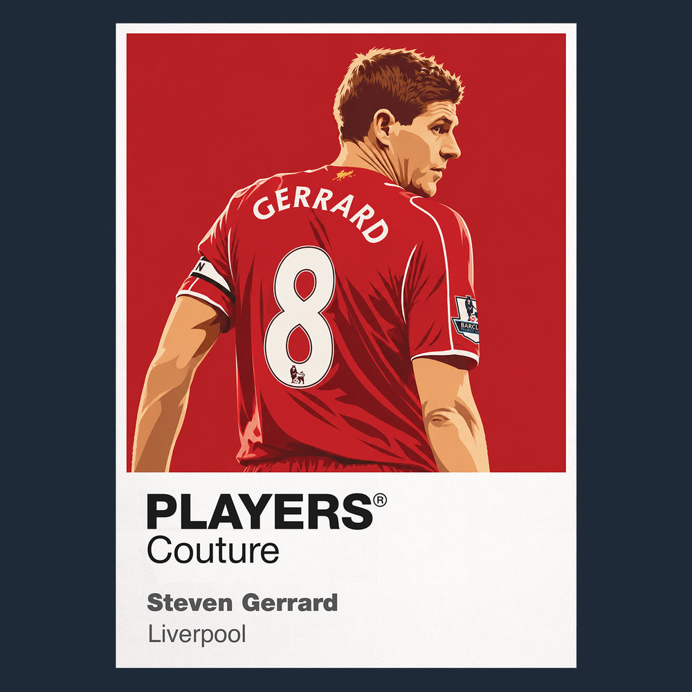 Steven Gerrard Liverpool 2 Icon Frame Men's Hoodie