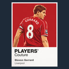 Steven Gerrard Liverpool 2 Icon Frame Men's Hoodie