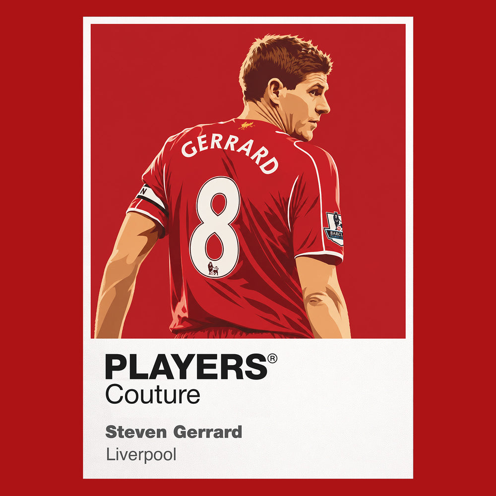 Steven Gerrard Liverpool 2 Icon Frame Men's Hoodie
