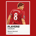 Steven Gerrard Liverpool 2 Icon Frame Men's Hoodie