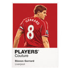 Steven Gerrard Liverpool 2 Icon Frame Men's Hoodie