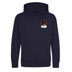 Steven Gerrard Liverpool Icons in Lights Frame Kids Hoodie in Navy