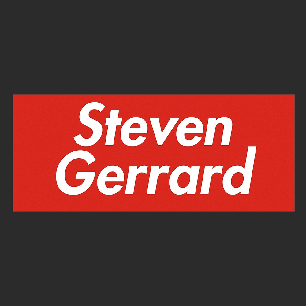 Steven Gerrard Red Logo Players Couture Men's Casual Hoodie