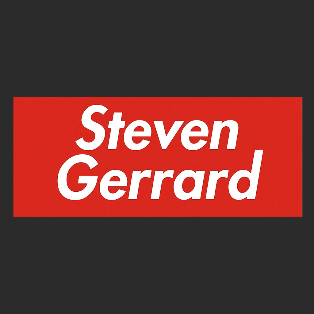 Steven Gerrard Red Logo Players Couture Kids T-Shirt