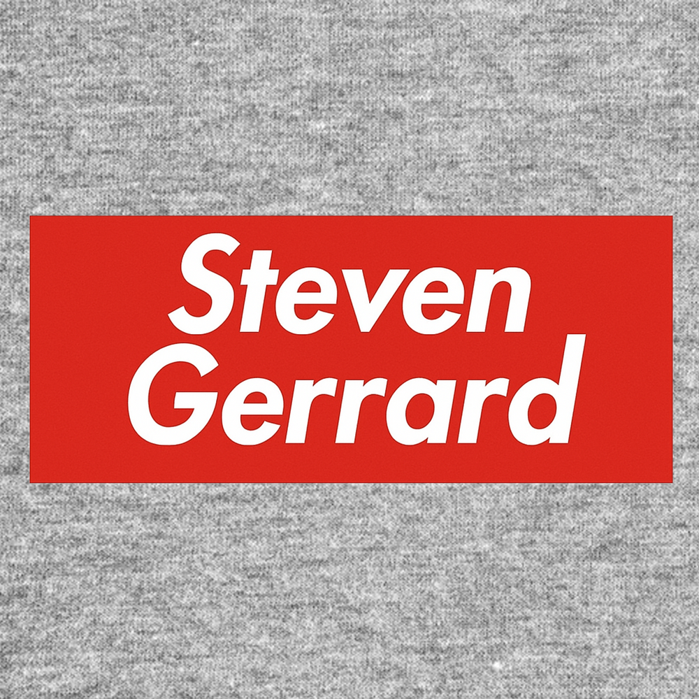 Steven Gerrard Red Logo Players Couture Men's Casual Hoodie