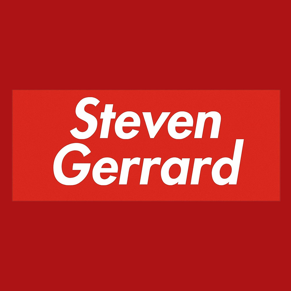 Steven Gerrard Red Logo Players Couture Men's Casual Hoodie