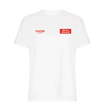 Steven Gerrard Logo Players Couture Mens T-Shirt White