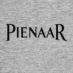 Steven Pienaar Logo Men's Hoodie – grey close-up detail shot of the Steven Pienaar Players Couture logo design