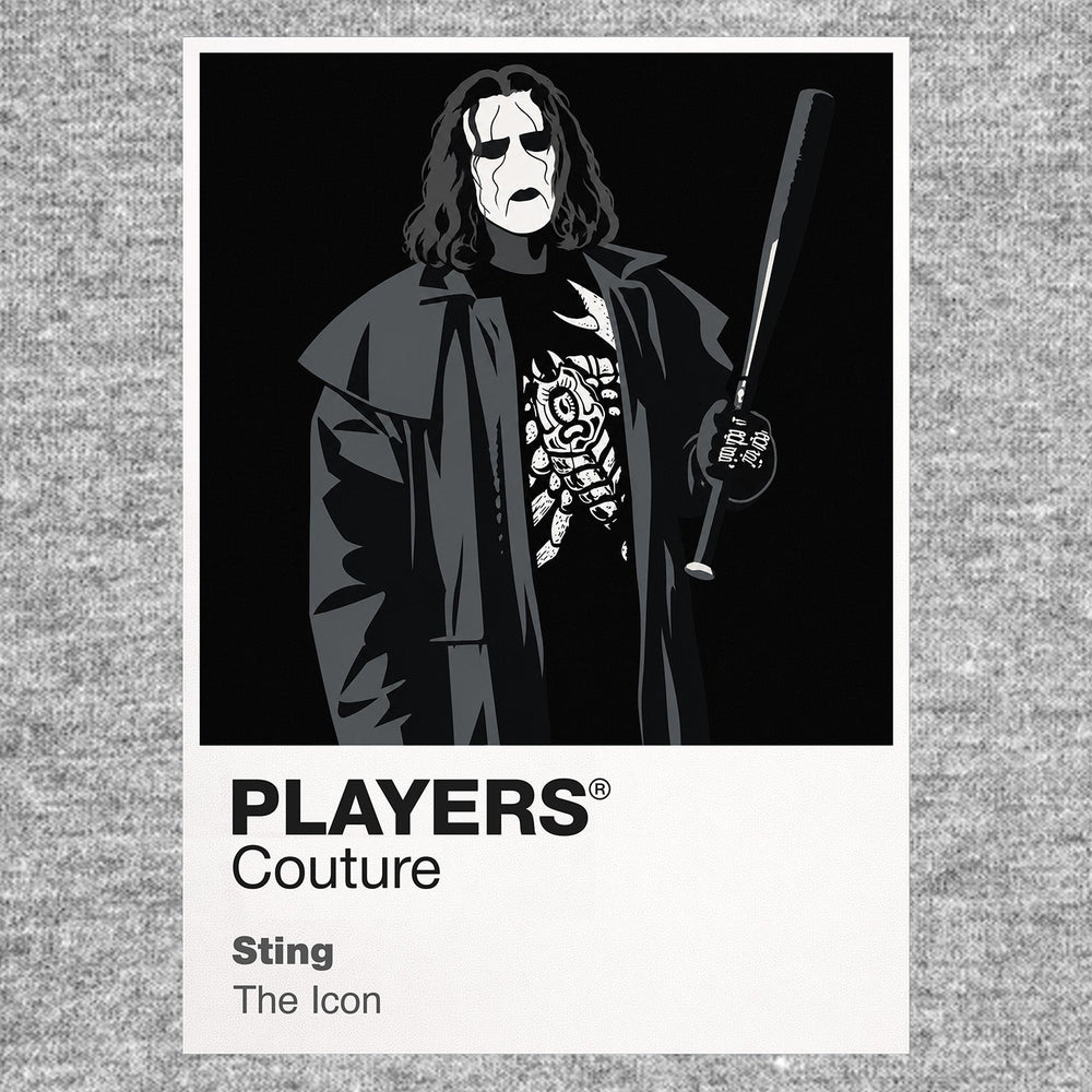 Sting Wrestling Icon Frame Men's Hoodie