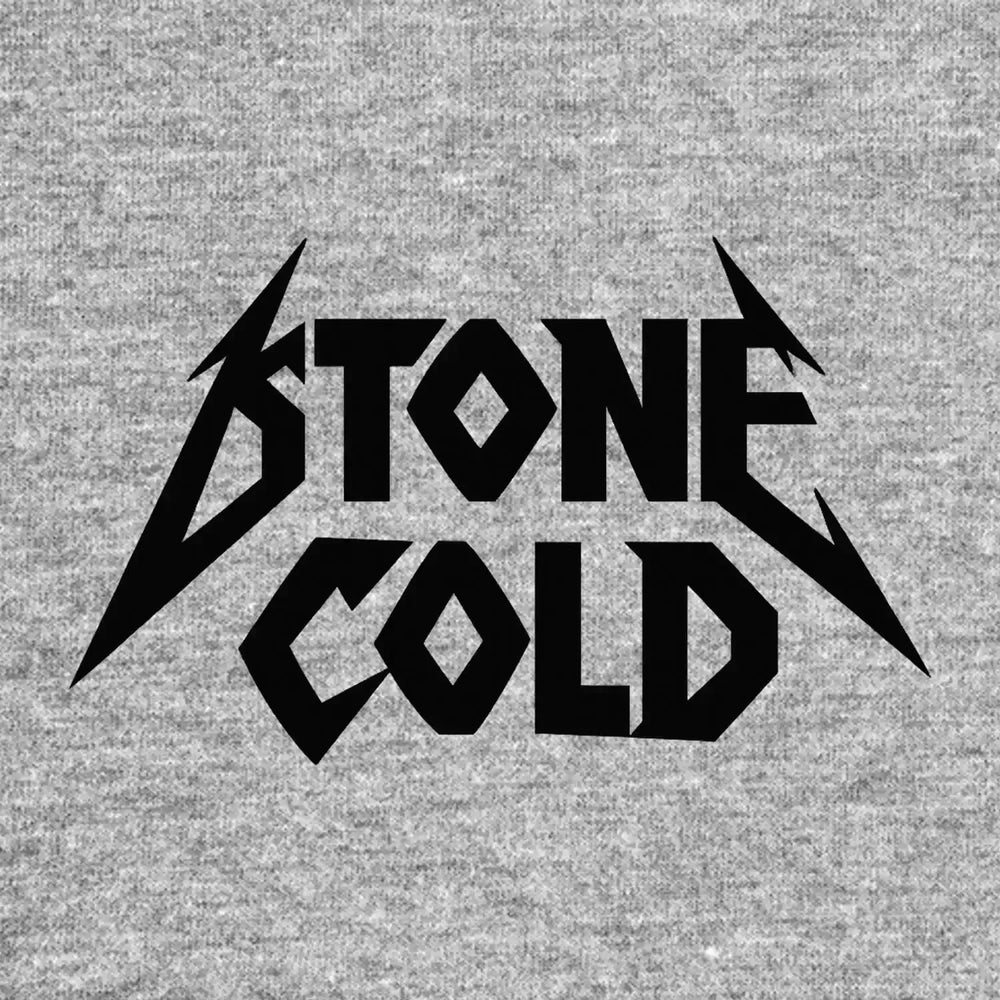 Stone Cold Steve Austin Logo Men's Hoodie – stone close-up detail shot of the Stone Cold Steve Austin Players Couture logo