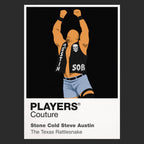 Stone Cold Steve Austin Wrestling Icon Frame Men's T-Shirt