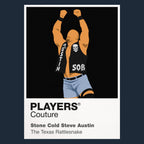Stone Cold Steve Austin Wrestling Icon Frame Men's T-Shirt