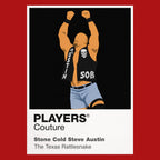 Stone Cold Steve Austin Wrestling Icon Frame Men's Hoodie