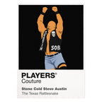 Stone Cold Steve Austin Wrestling Icon Frame Men's T-Shirt