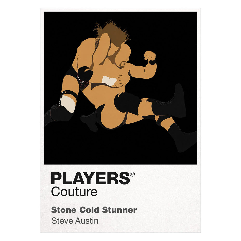Stone Cold Stunner Wrestling Icon Frame Men's T-Shirt