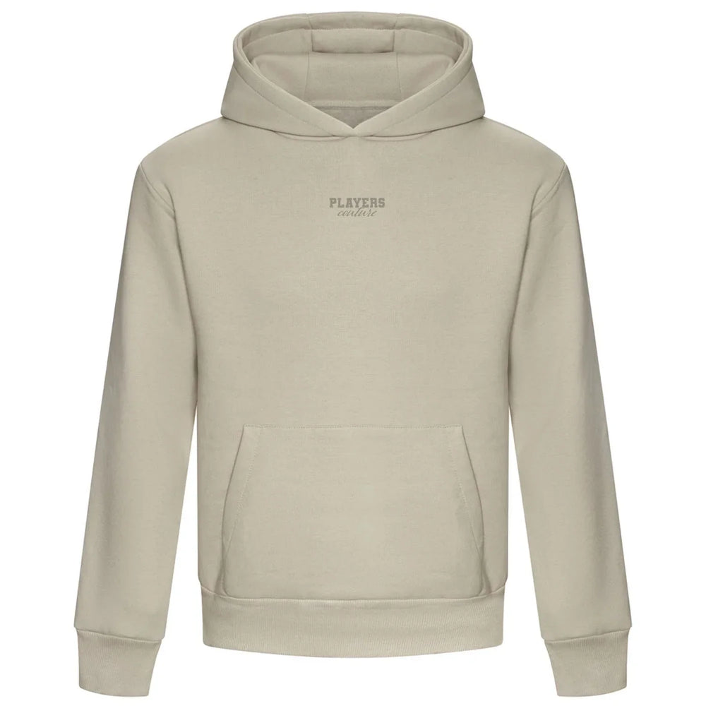 Essentials Collection Players Couture Men's Premium Heavyweight Stone Hoodie - Beige / XS | Basics, Essentials Collection, Hoodies, Men's