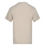 Essentials Collection t-shirt – stone men's t-shirt with black Essentials Collection letters and Players Couture logo on the