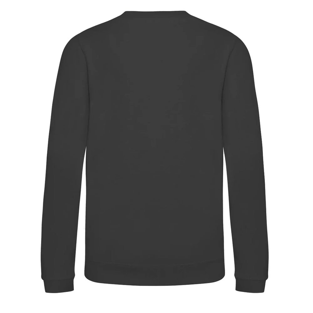 Essentials Collection hoodie – grey kids' hoodie with black Essentials Collection letters and Players Couture logo on the