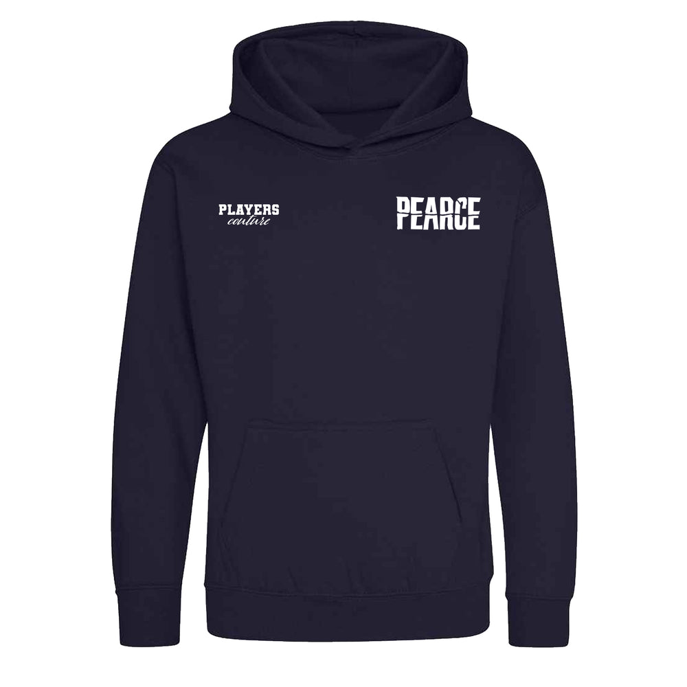 Stuart Pearce Logo Players Couture Kids Hoodie Navy