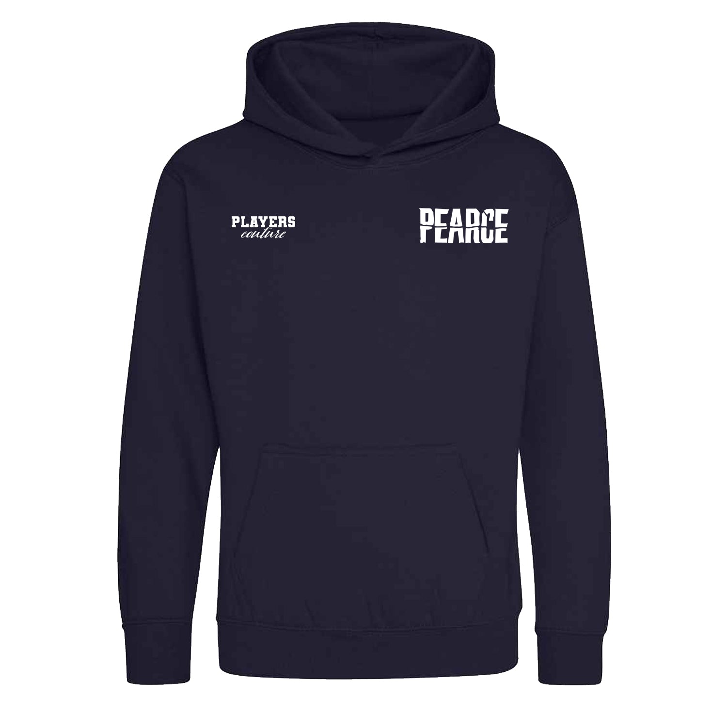 Stuart Pearce Logo Players Couture Kids Hoodie Navy