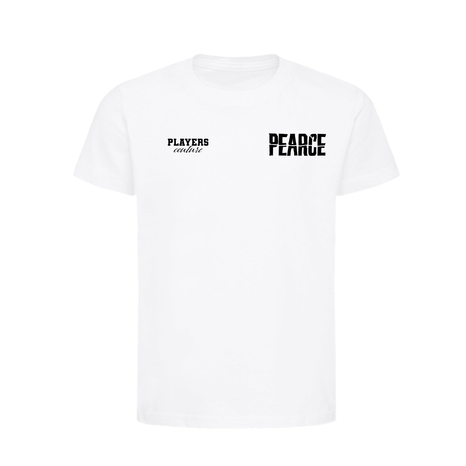Stuart Pearce Logo Players Couture Kids T-Shirt White