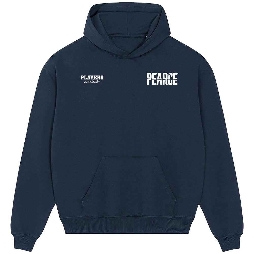 Stuart Pearce Logo Players Couture Men's Casual Hoodie Navy