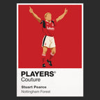 Stuart Pearce Nottingham Forest Icon Frame — Black