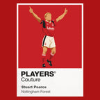 Stuart Pearce Nottingham Forest Icon Frame — Red