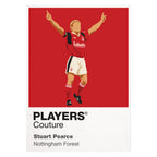 Stuart Pearce Nottingham Forest Icon Frame — White