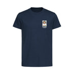 Stuart Pearce World Cup Sticker Kids T-Shirt – stuart pearce sticker kids navy tshirt Players Couture design